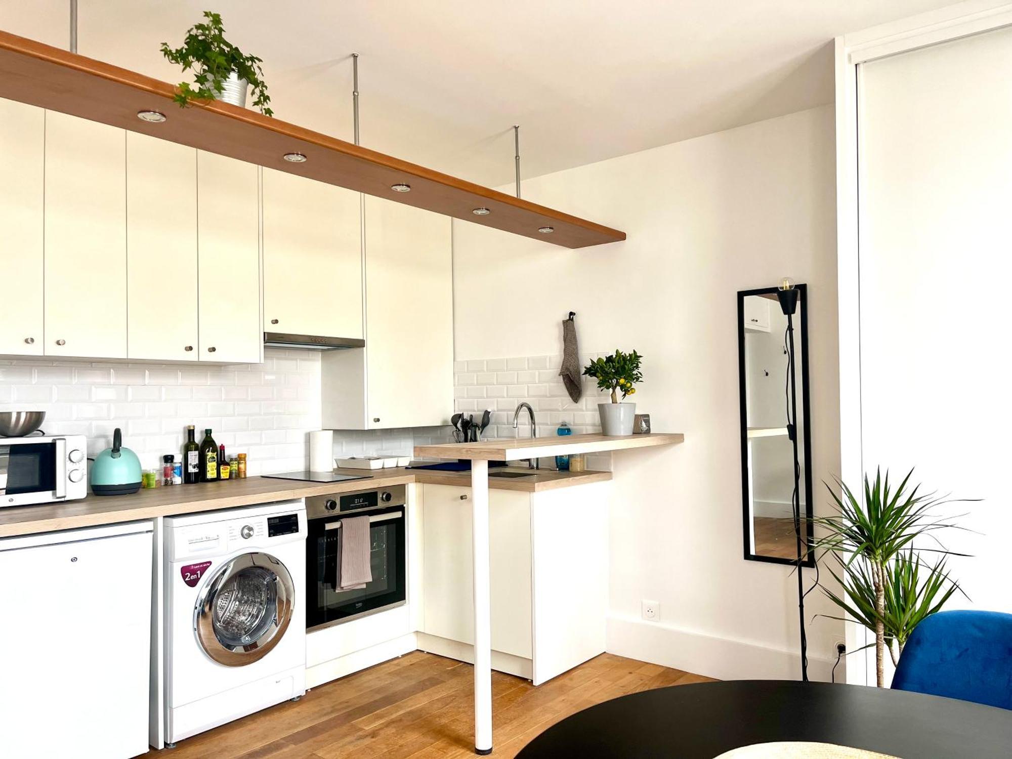 Eiffel Tower - Cosy Studio Париж Экстерьер фото